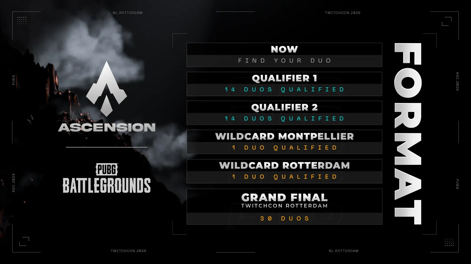 Ascension Tournament PUBG 2026