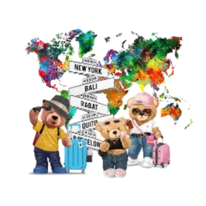 family_bear_travel
